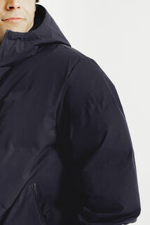 Doudoune zipp&eacute;e &agrave; capuche