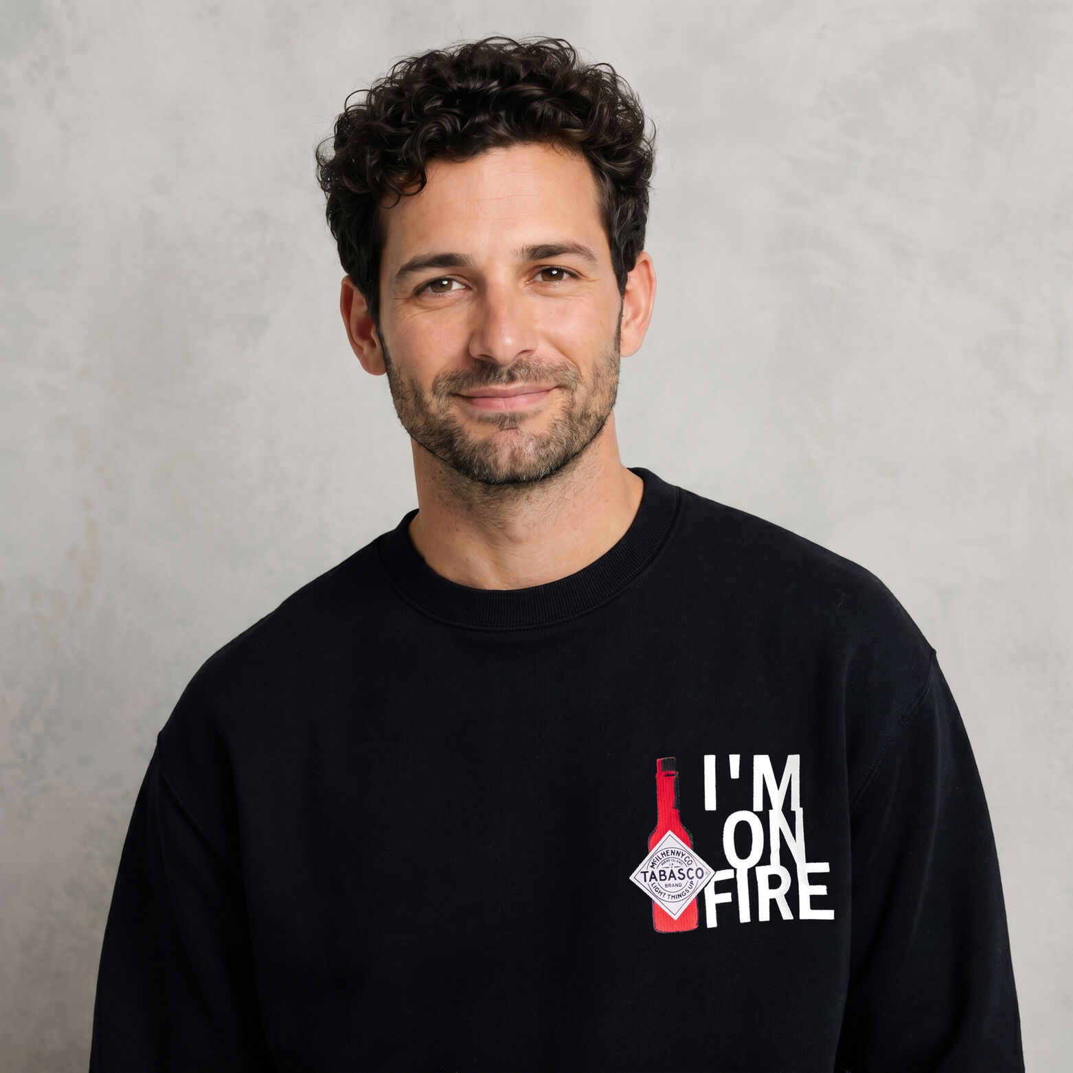 Sweat col rond licence Tabasco