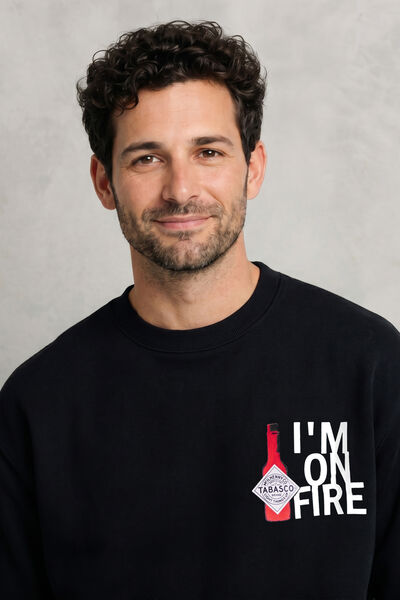 Sweat col rond licence Tabasco