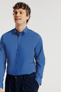 Regular fit effen hemd