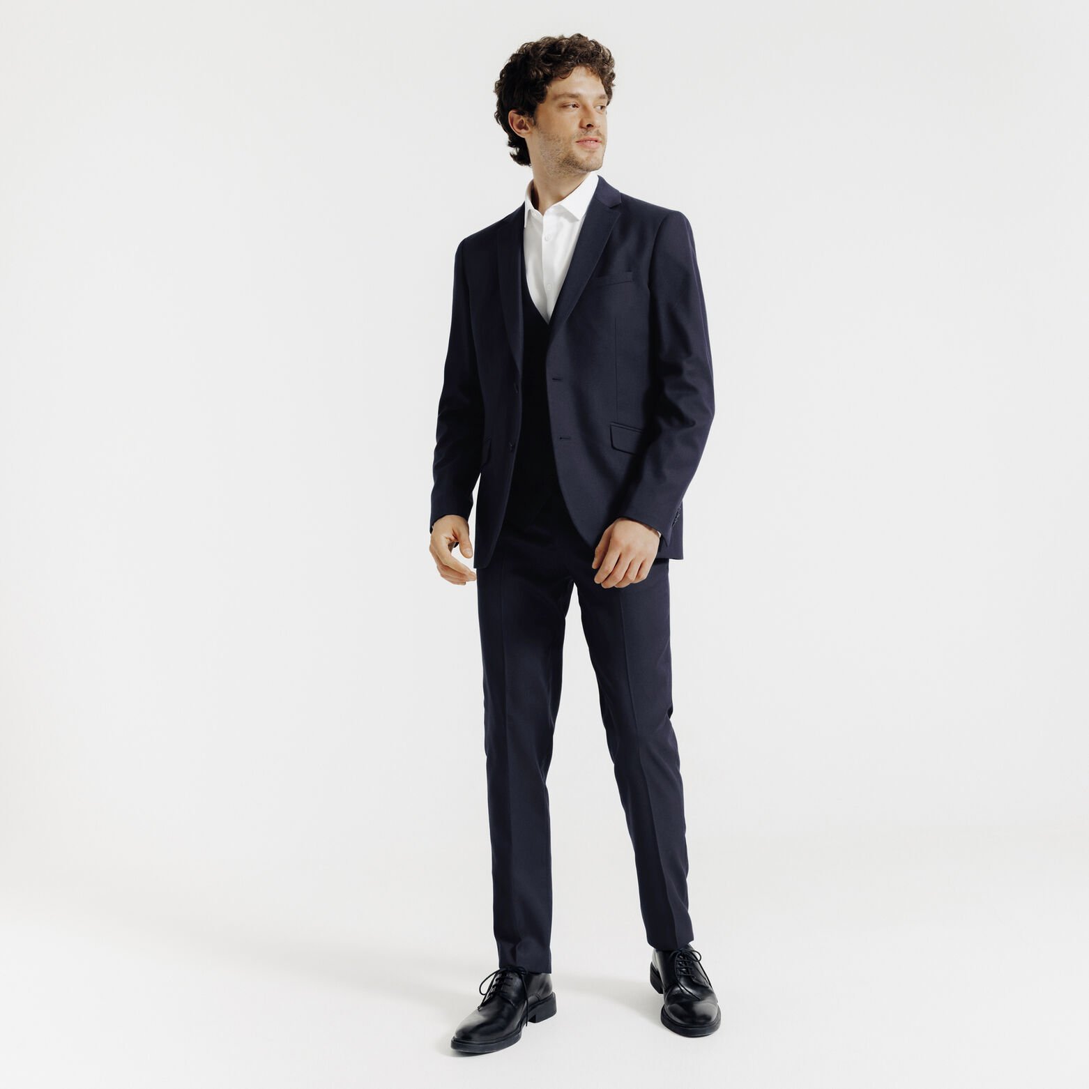 Veste de costume slim Bleu fonc?� | Jules