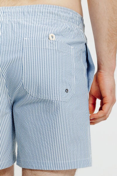 Maillot de bain seersucker ray&eacute;