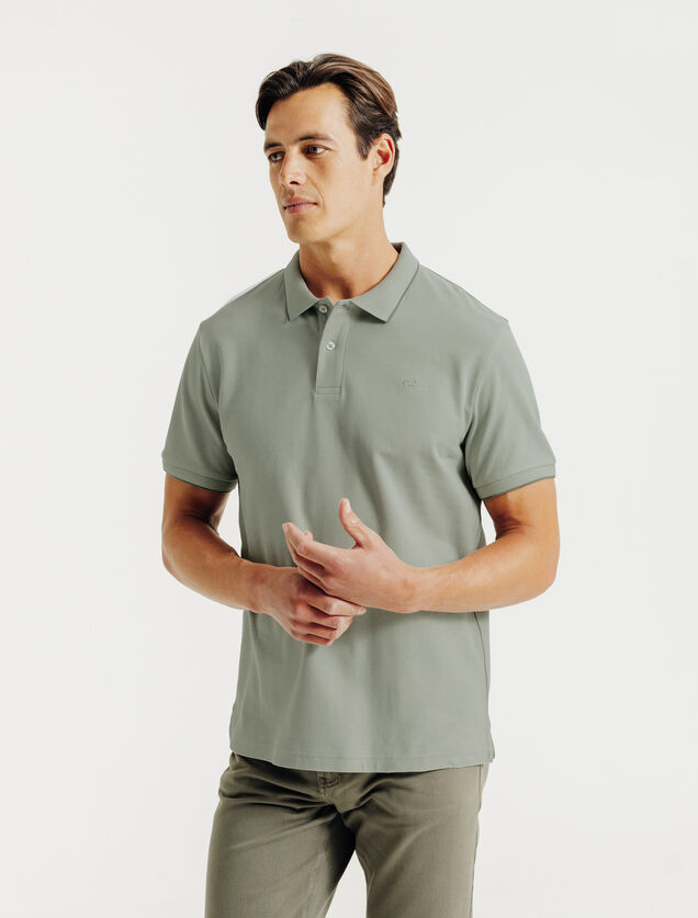 "Le Parfait by Jules" effen polo korte mouwen 