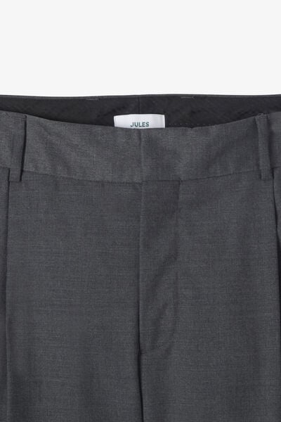 Pantalon chino tapered avec revers