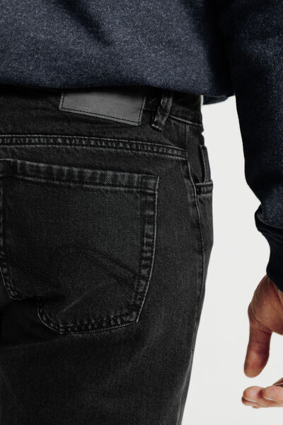 Jean straight 4 longueurs 100% coton