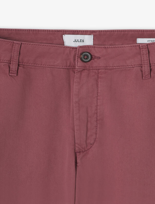 Pantalon chino léger straight