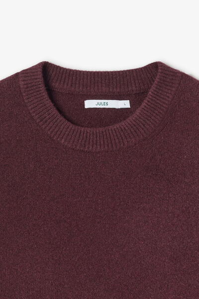 Pull col rond mousseux