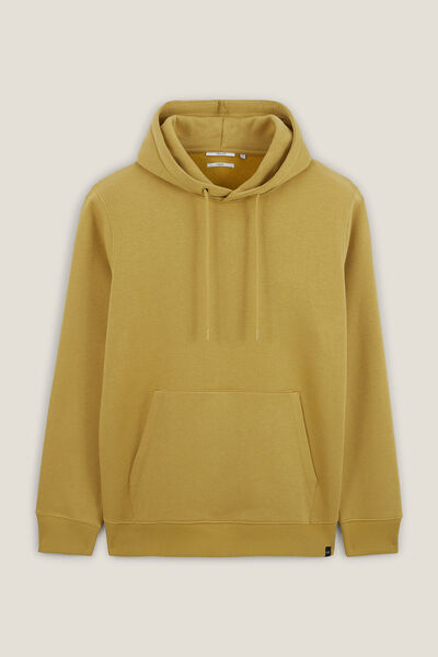 Effen sweater met kap