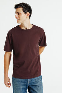 Relax fit t-shirt in katoen