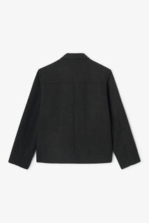 Vest met hemdskraag en knopen