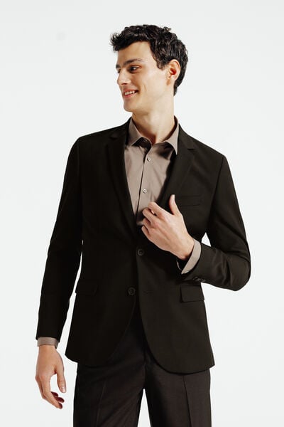 Veste de costume confort unie