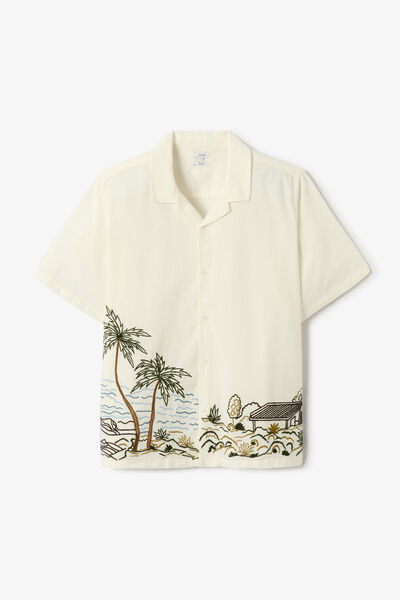 Chemisette brod&eacute;e