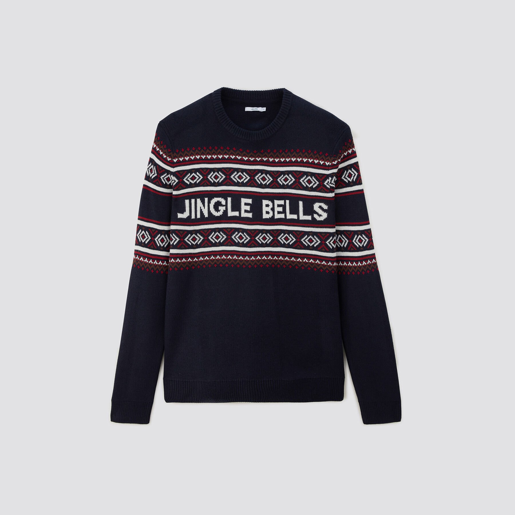Pull de No l Bleu fonc Jules