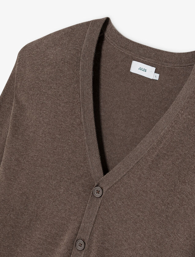 Cardigan boutonn&eacute;