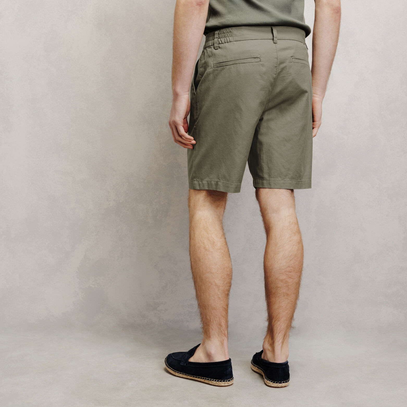 Bermuda en coton lin