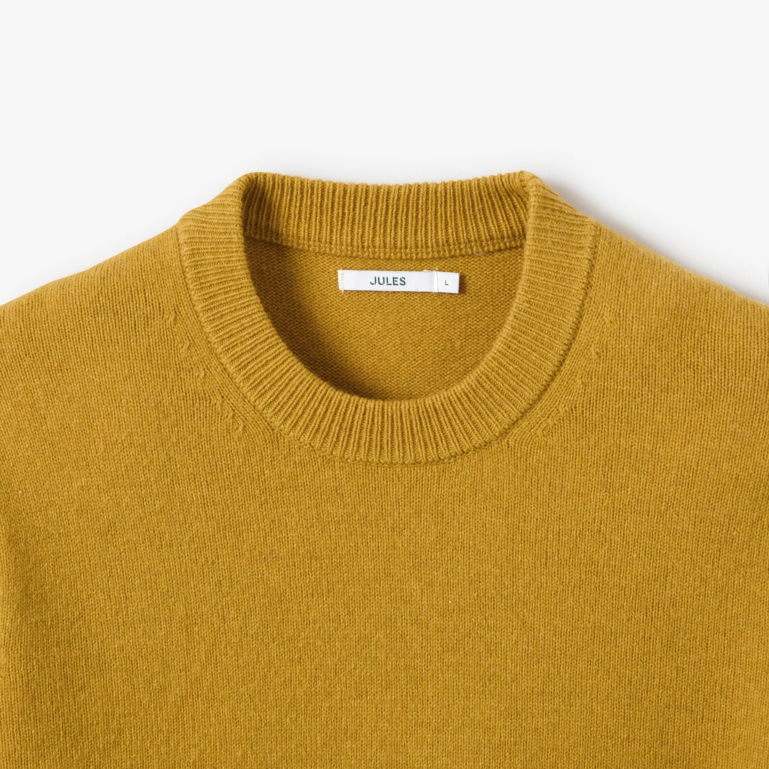 Trui met ronde hals en merino