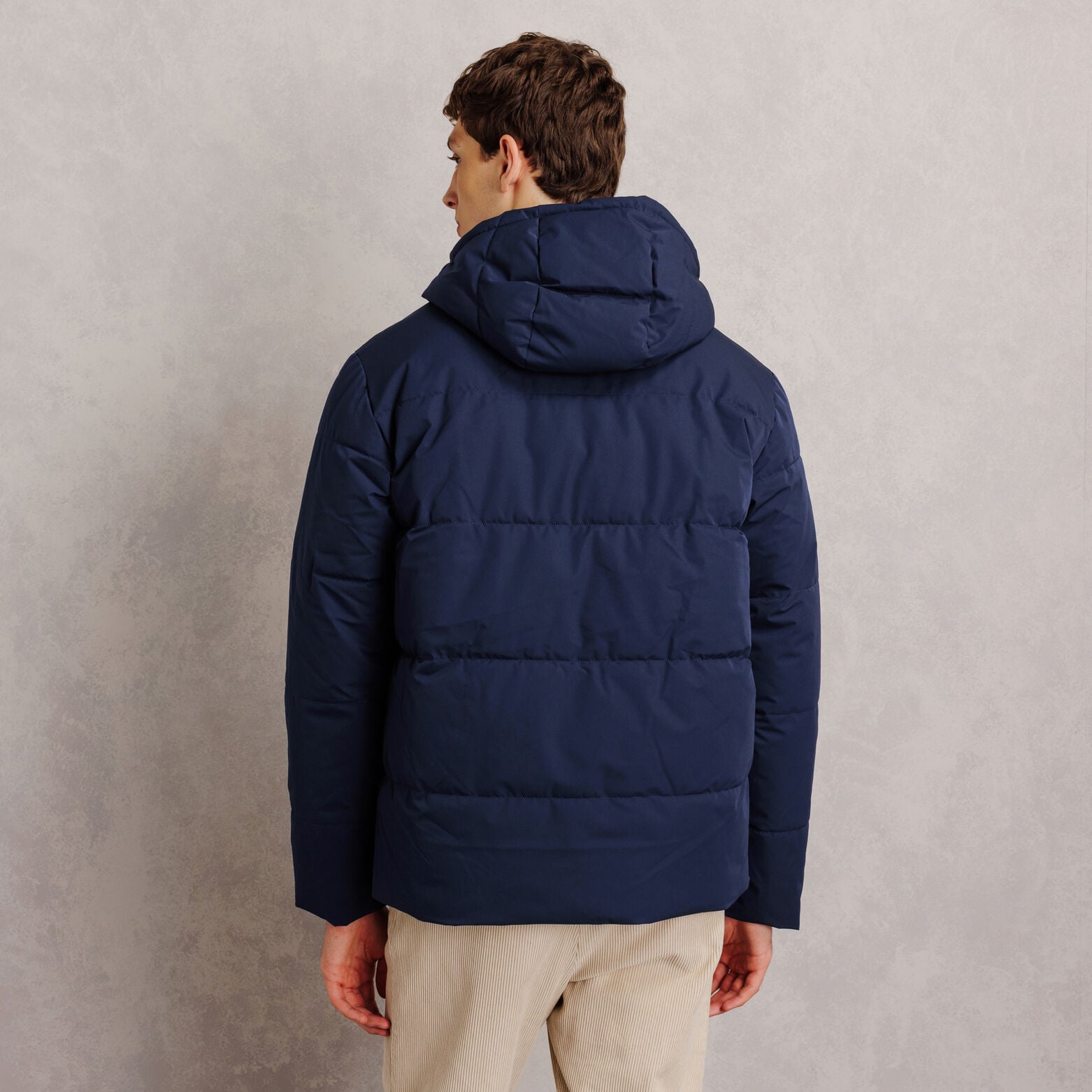 Doudoune &agrave; capuche mati&egrave;re waterproof