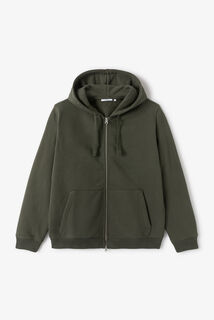 Sweat &agrave; capuche zipp&eacute; heavy weight