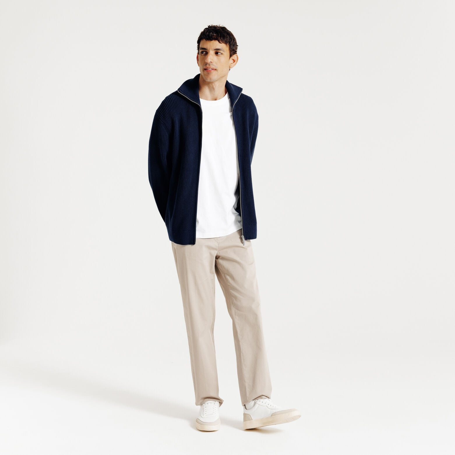 Gilet zipp&eacute; col camionneur