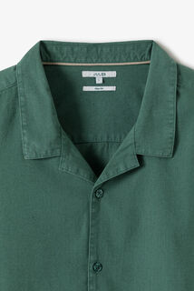 Chemisette en coton lin unie