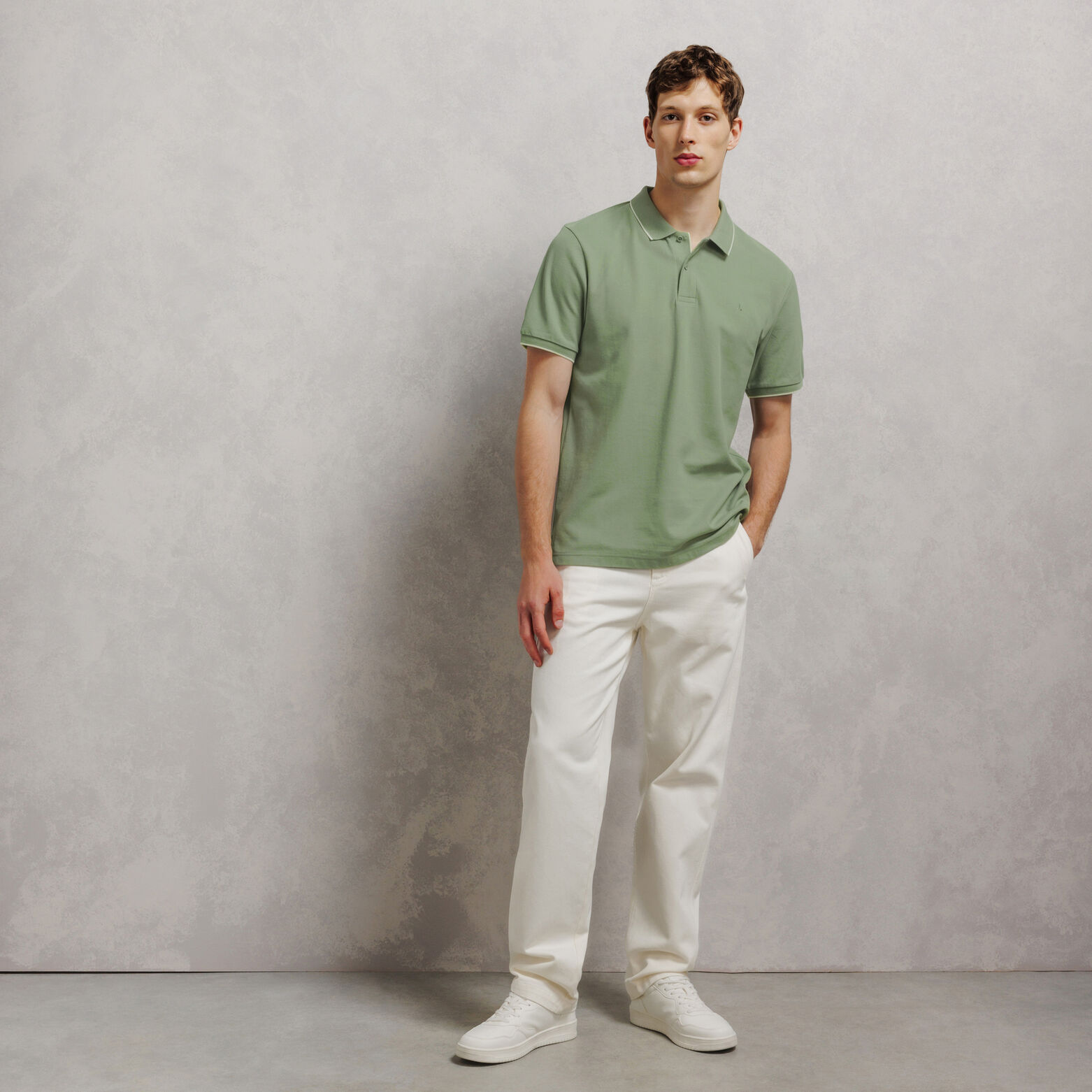Polo manches courtes uni "le parfait by JULES"