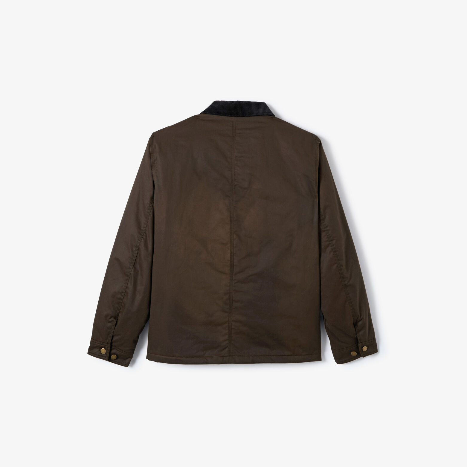 Blouson col chemise en velours coton wax&eacute;