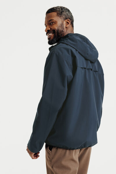 Blouson coupe-vent &agrave; capuche