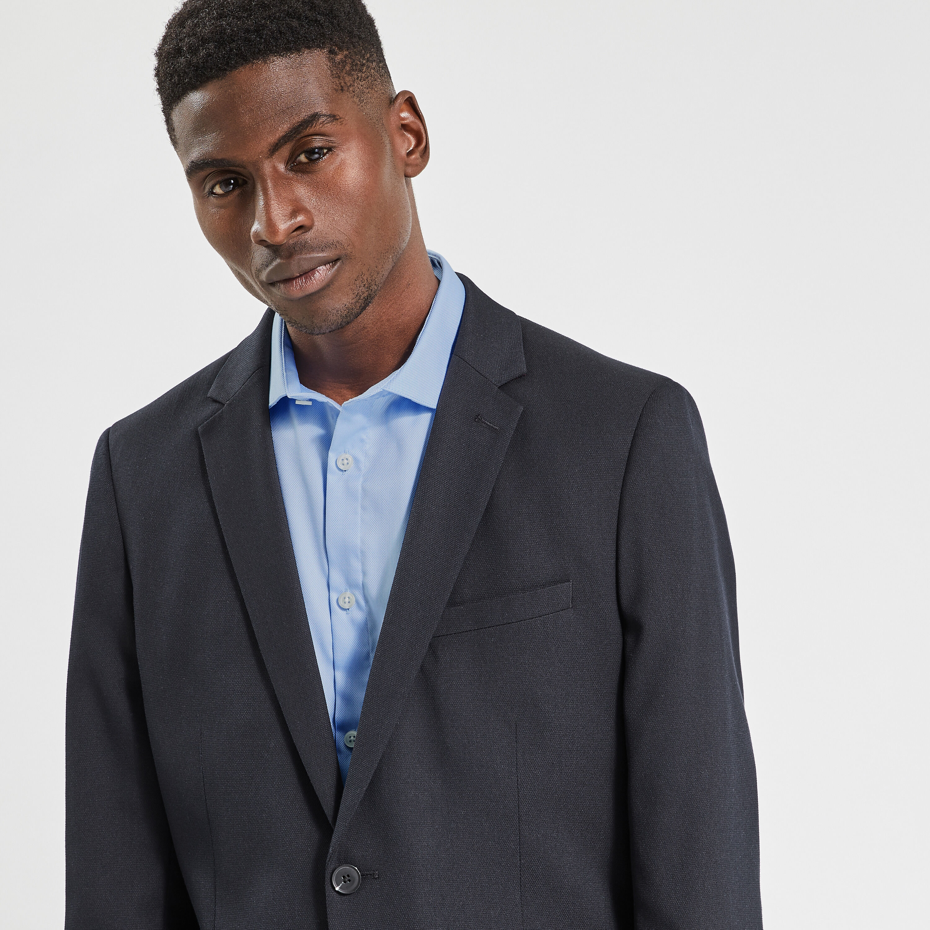 Veste de costume coupe slim Bleu Marine Jules