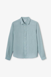 Regular fit hemd in linnen