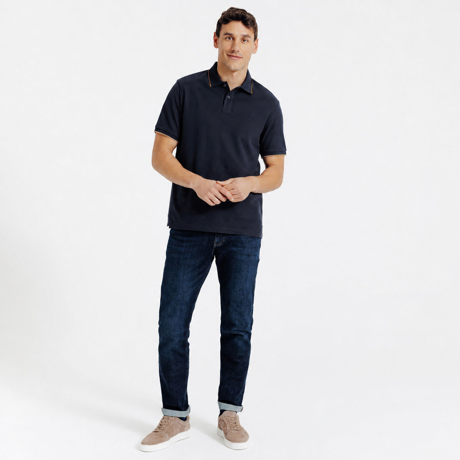 Polo manches courtes uni "le parfait by JULES"