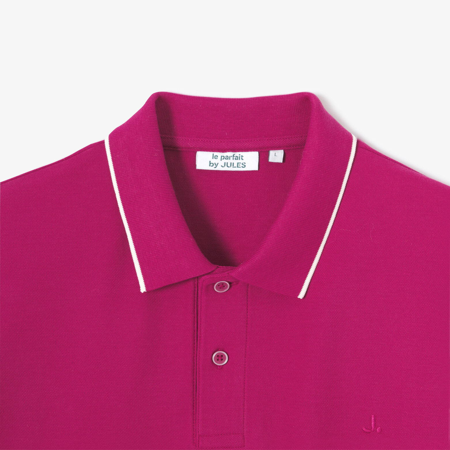 Polo manches courtes uni "le parfait by JULES"