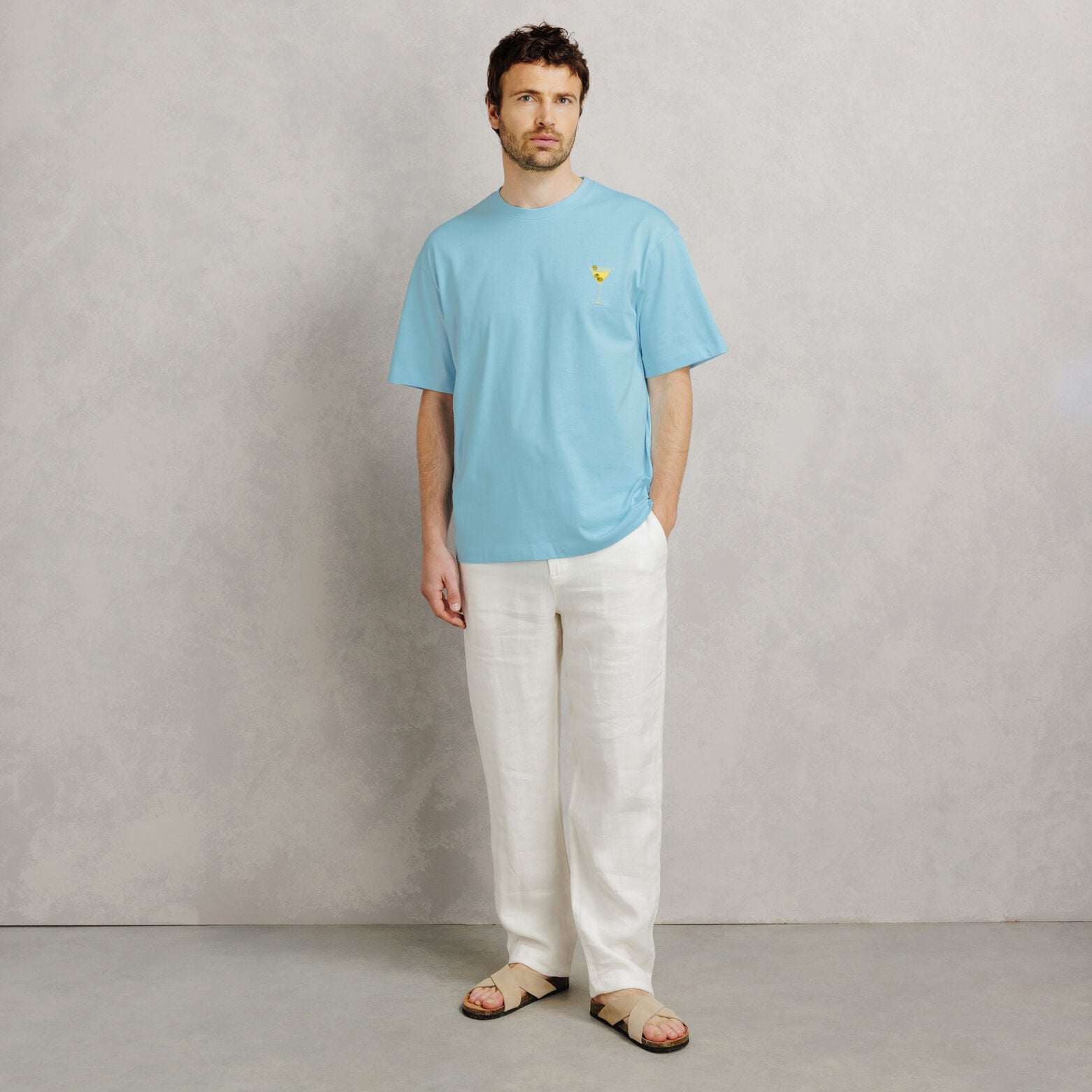 Tee shirt imprim&eacute; devant dos