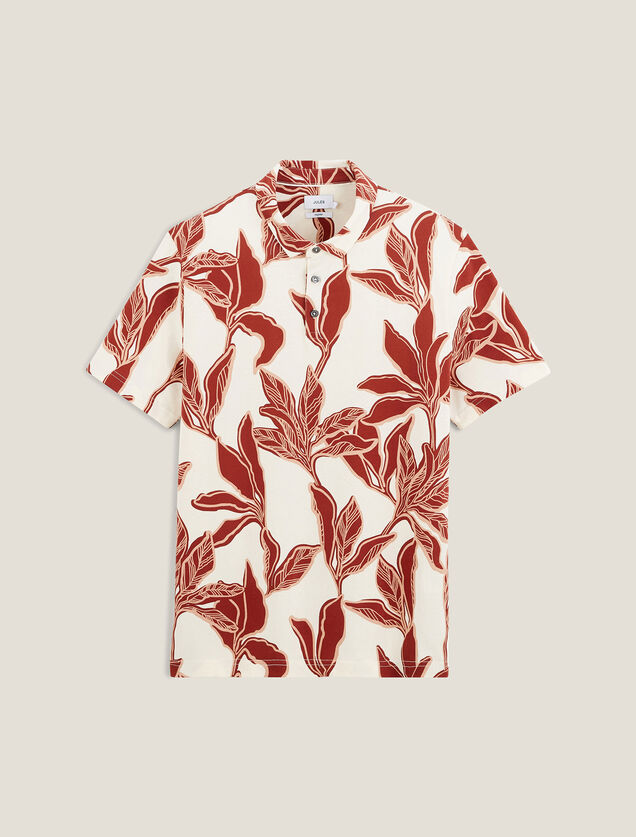 Polo manches courtes imprimé