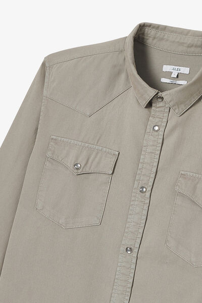 Chemise en coton western unie