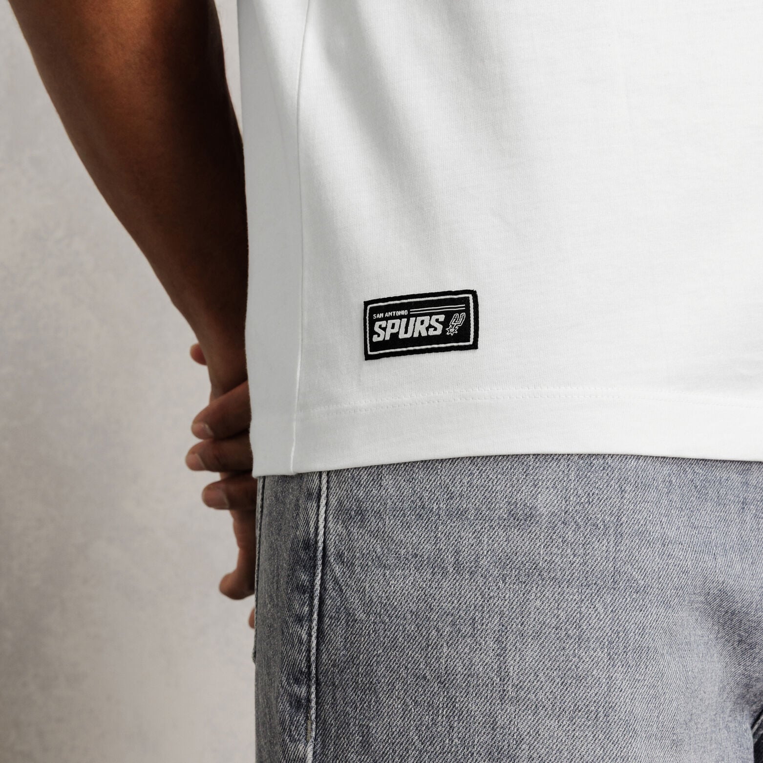 T-shirt met opdruk San Antonio Spurs NBA-licentie