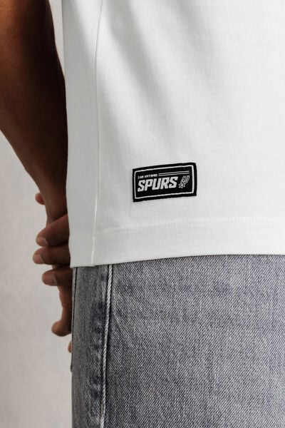 T-shirt met opdruk San Antonio Spurs NBA-licentie