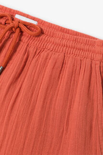 Short en gaze de coton