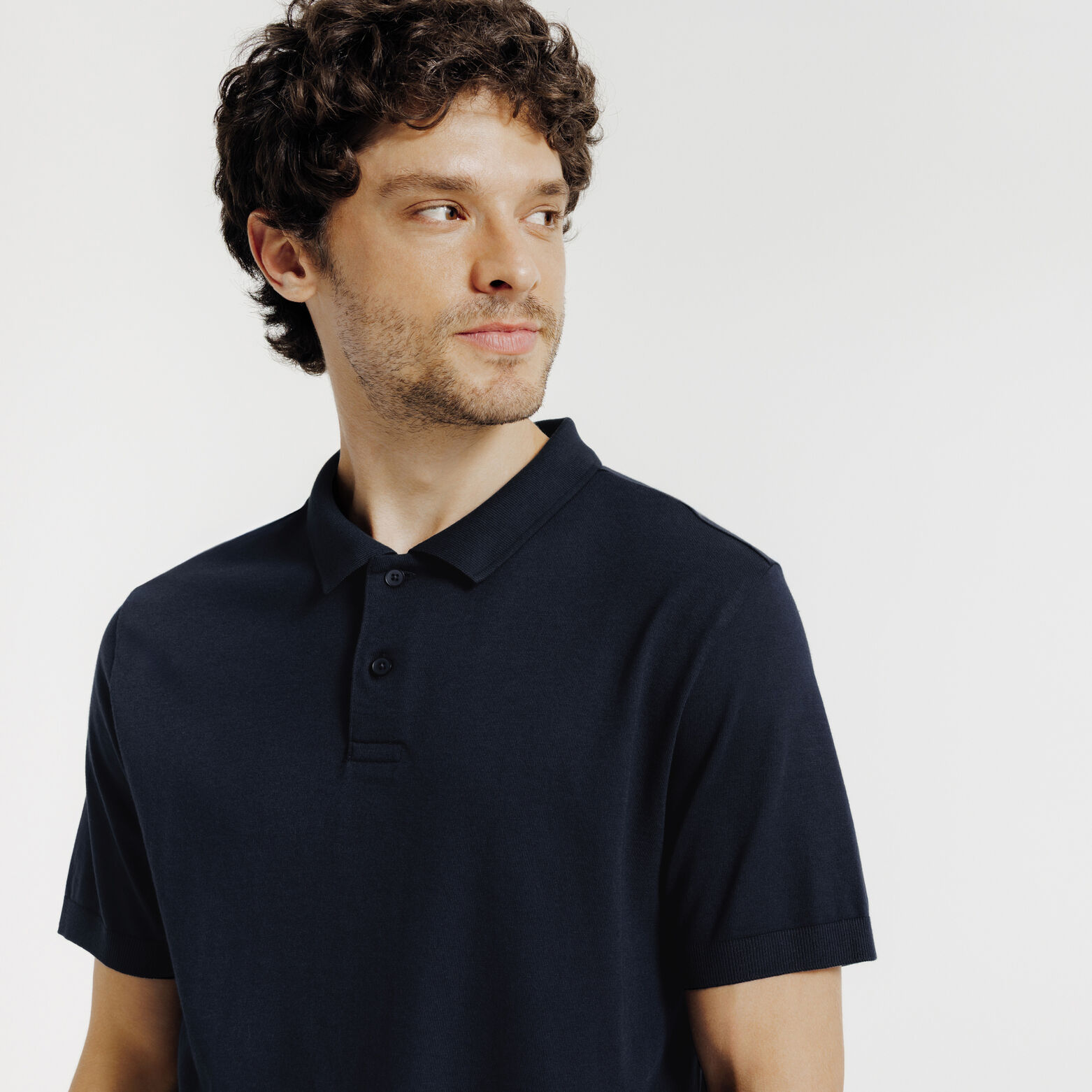 Polo manches courtes uni
