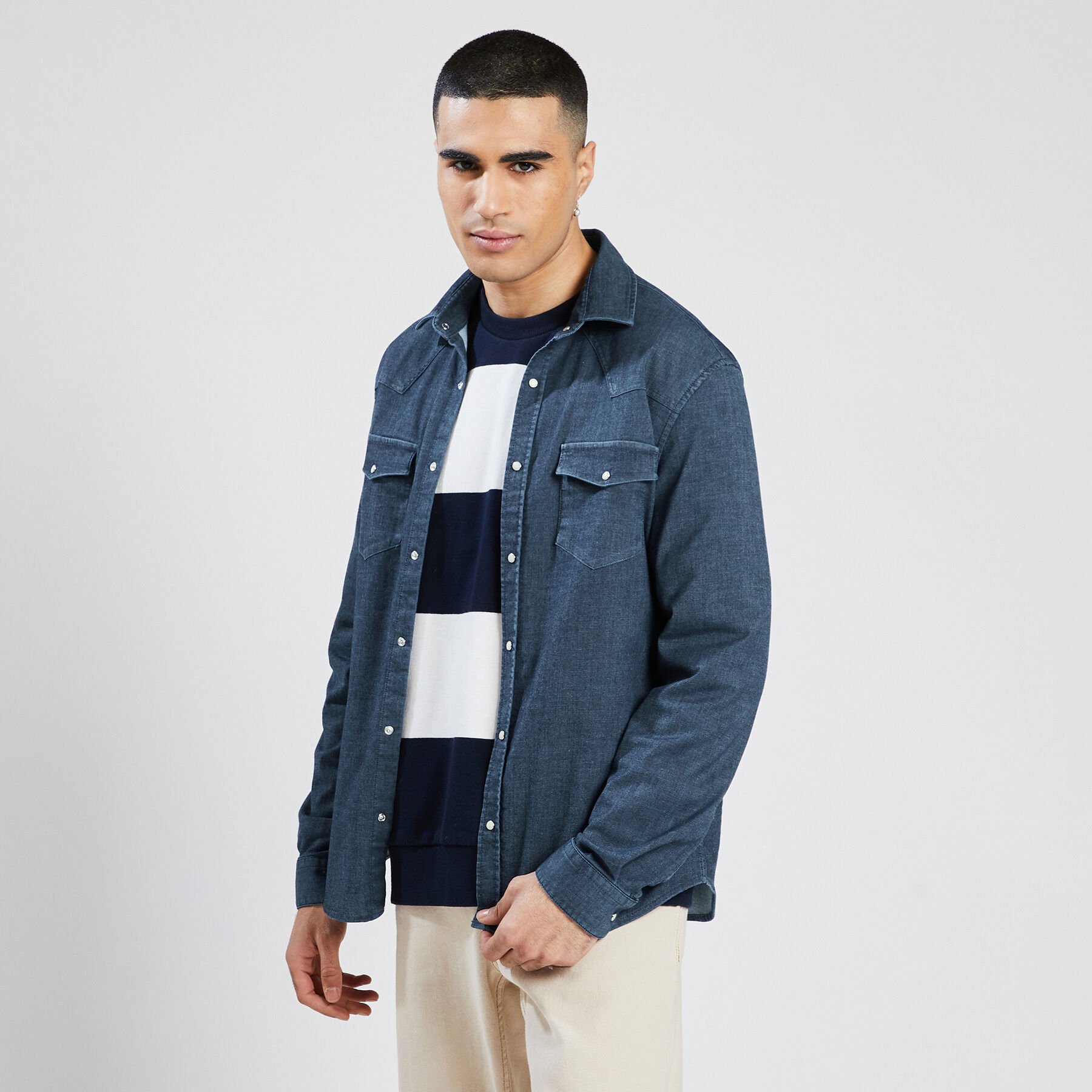 chemise en jean homme jules
