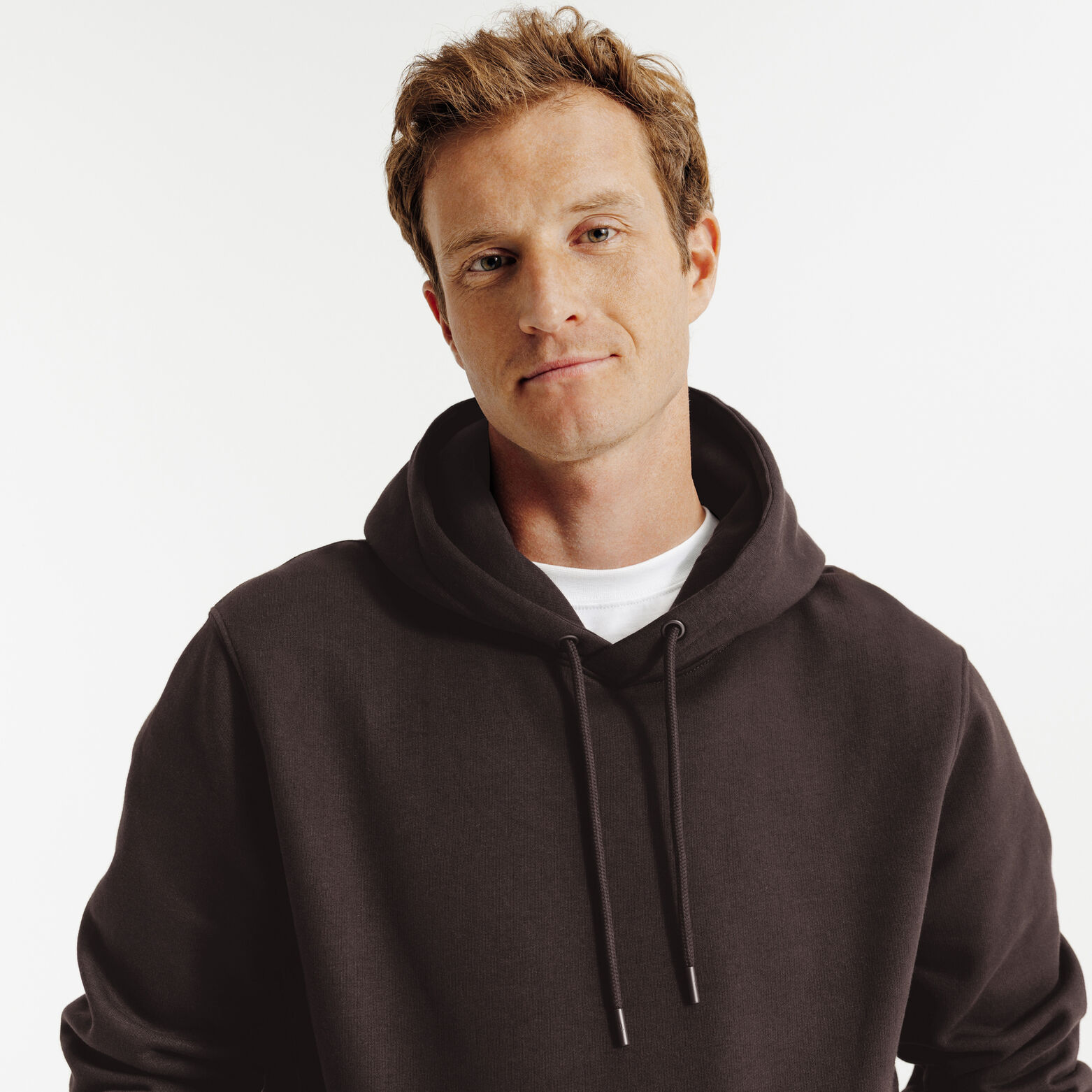 Sweat à capuche uni