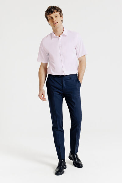 Chemisette en coton sans repassage