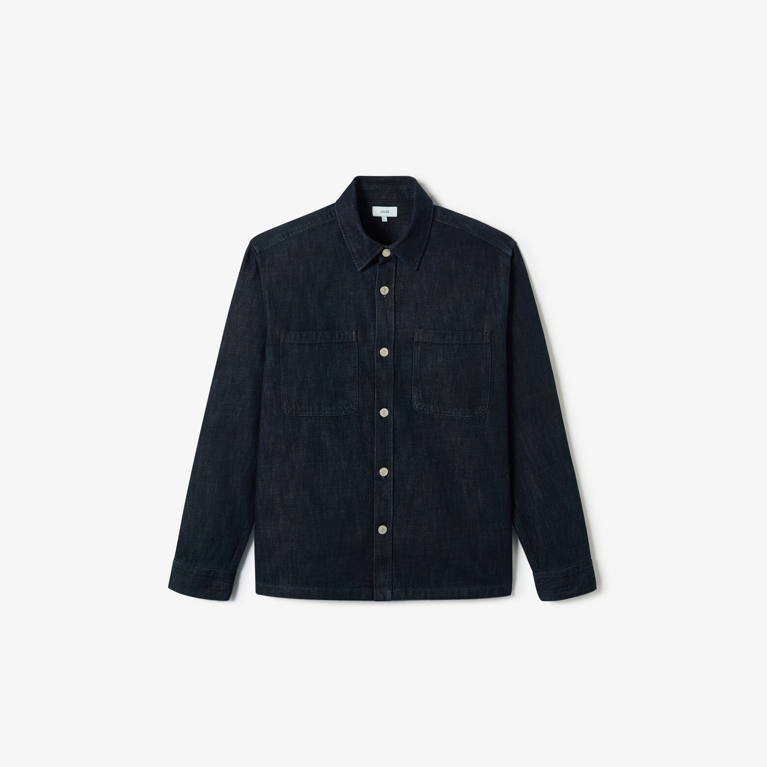 Surchemise en jean unie