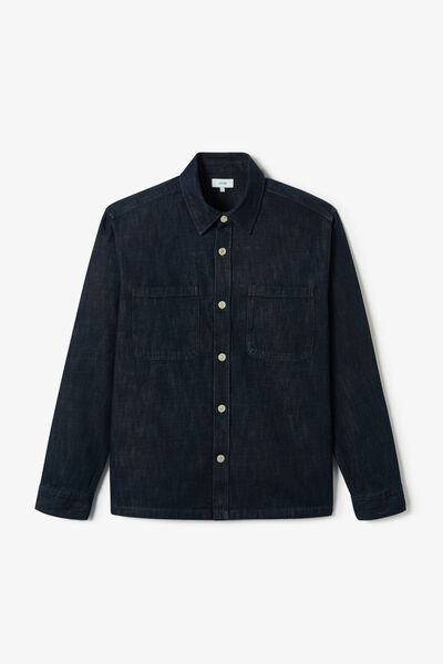 Surchemise en jean unie