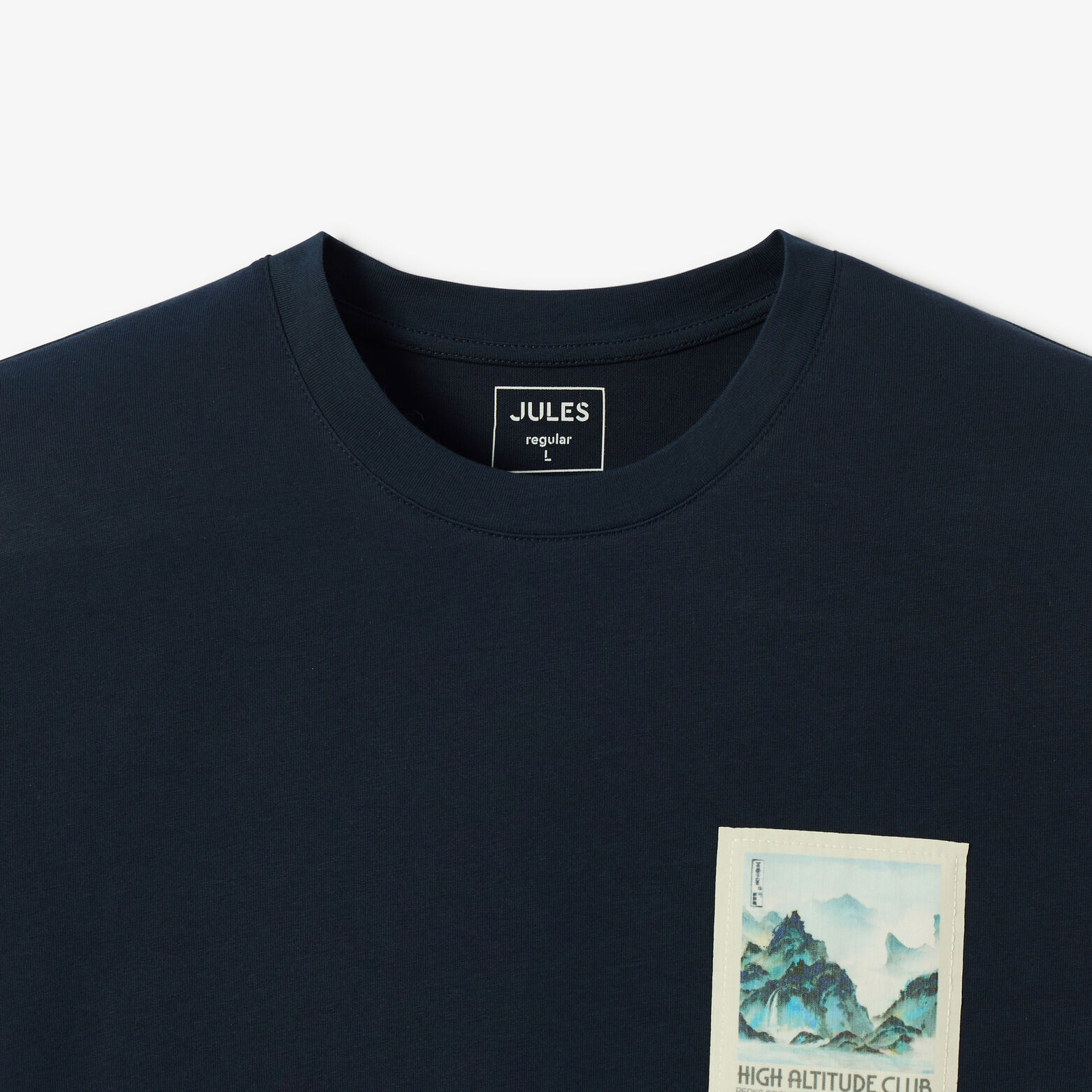 Tee shirt patch imprim&eacute; devant dos Japon