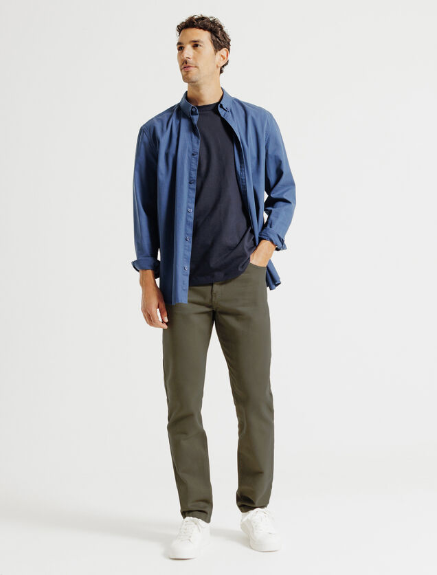 Straight fit broek 5 zakken