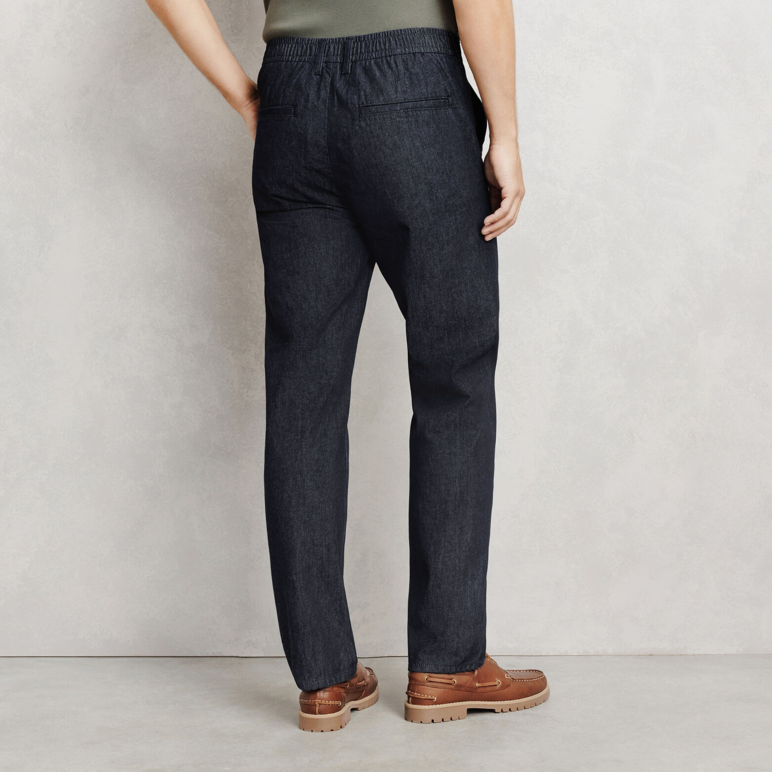 Jean chino loose brut