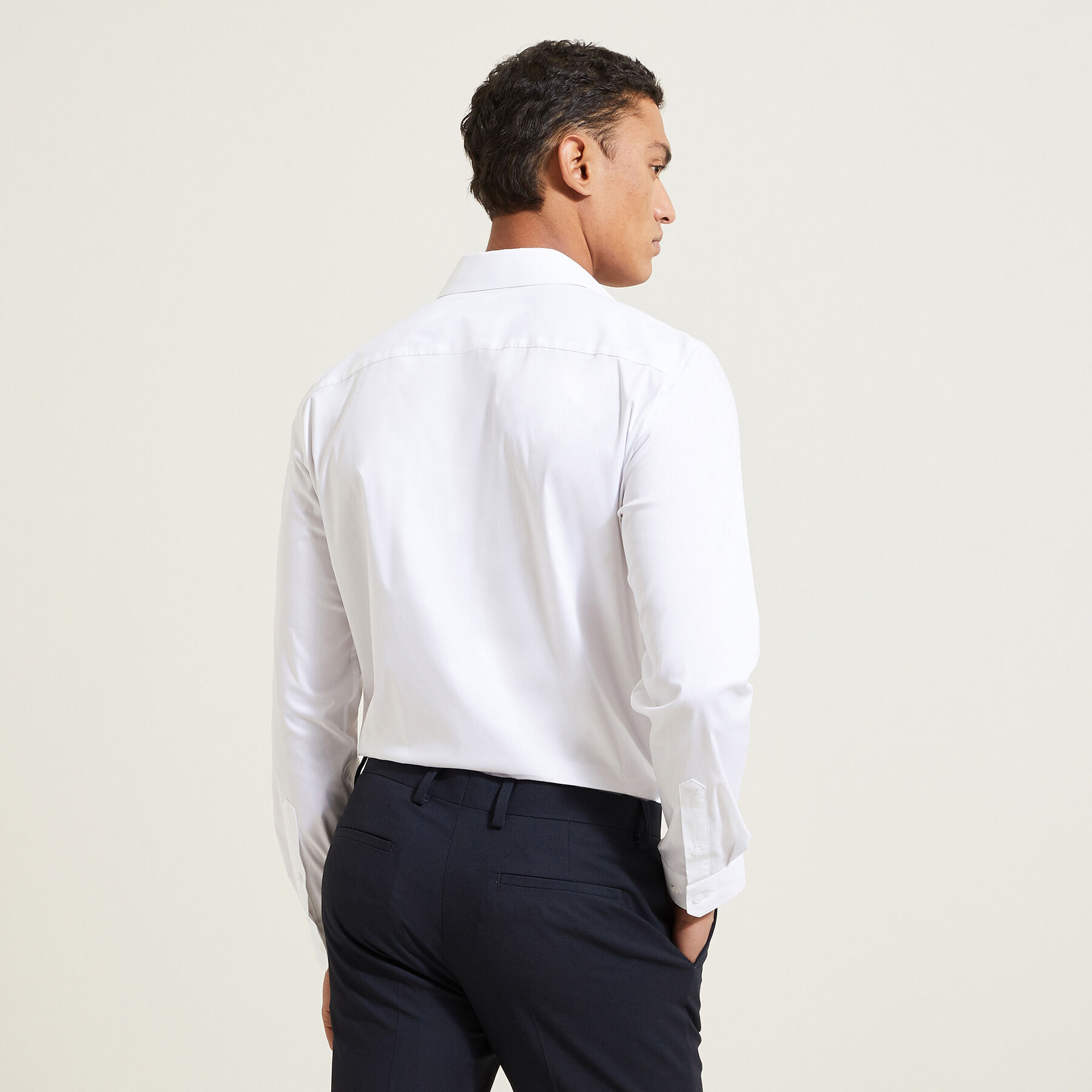 Chemise Homme Slim ajustees imprimees coton regular Jules