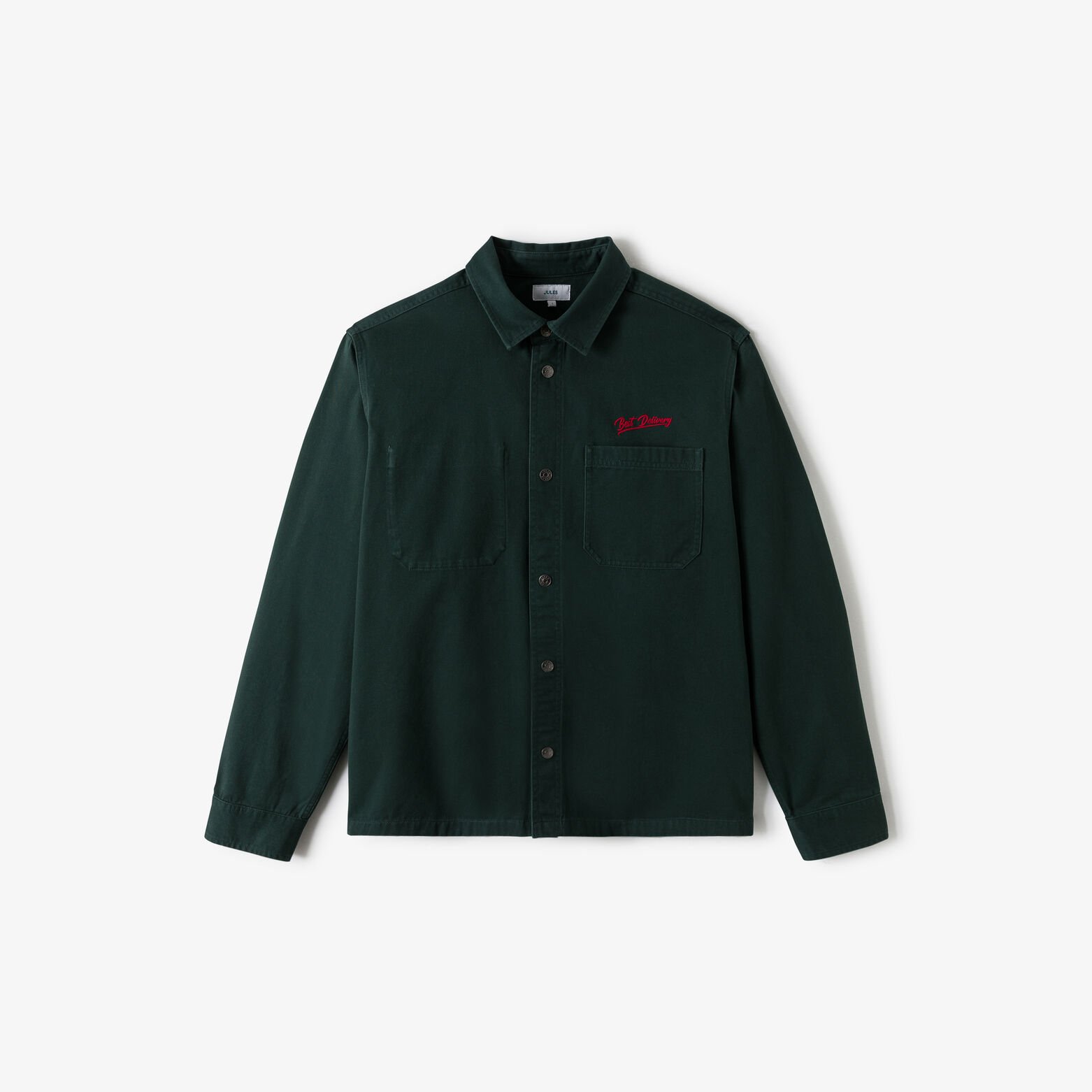 Surchemise en coton imprim&eacute;e