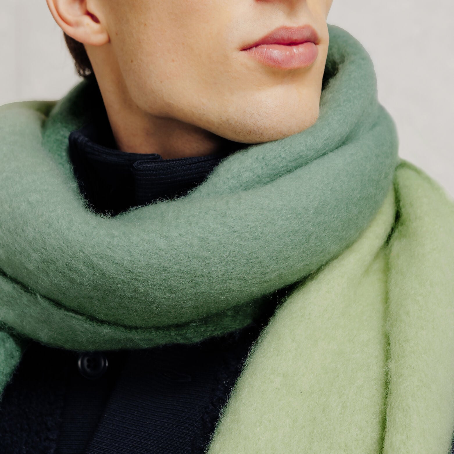 Echarpes/Froid Vert