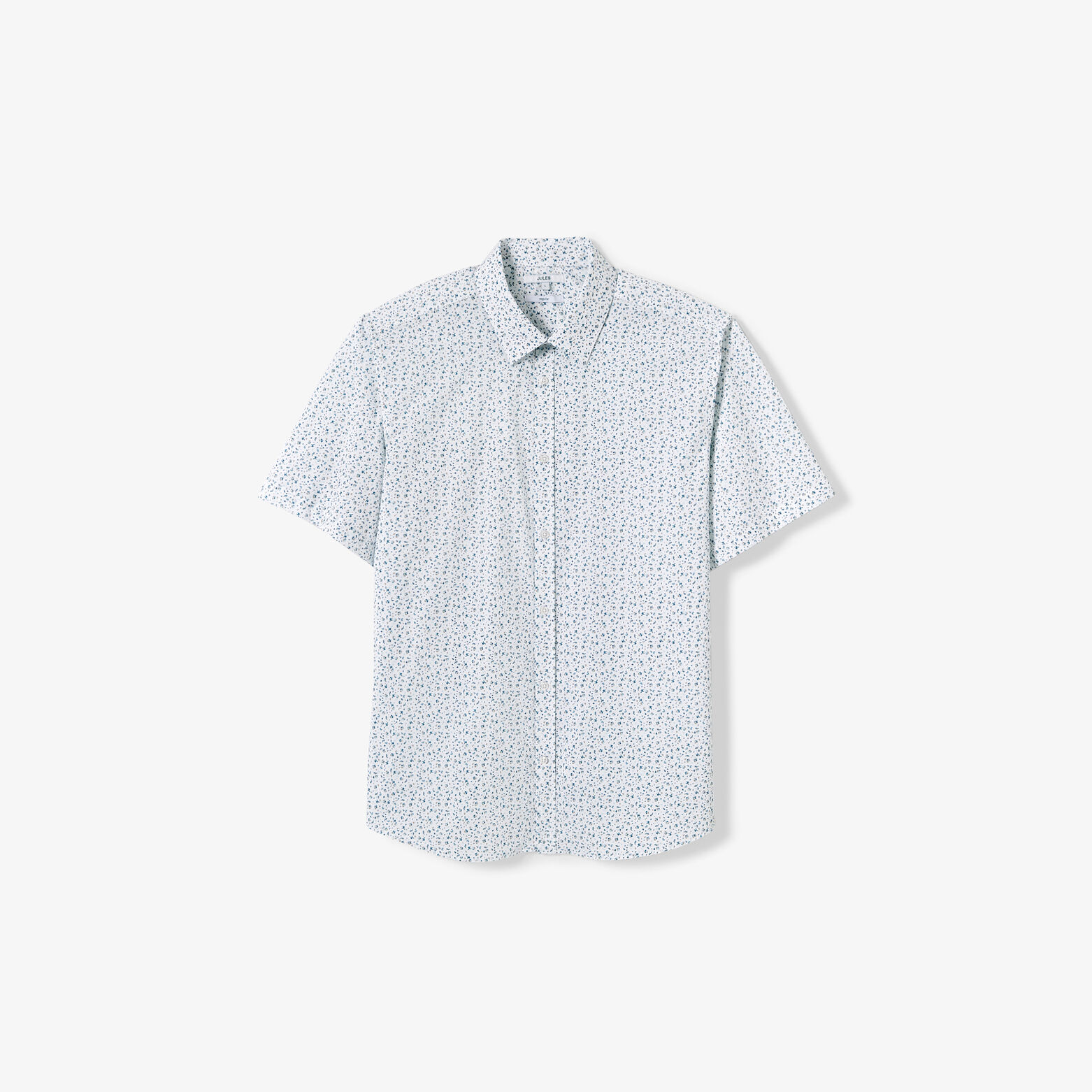 Chemisette en coton fleurie regular